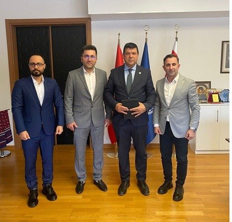 Genel Başkan HÜSEYİN CELEP’ den KKTC. Doğu Akdeniz Üniversitesi Ziyareti